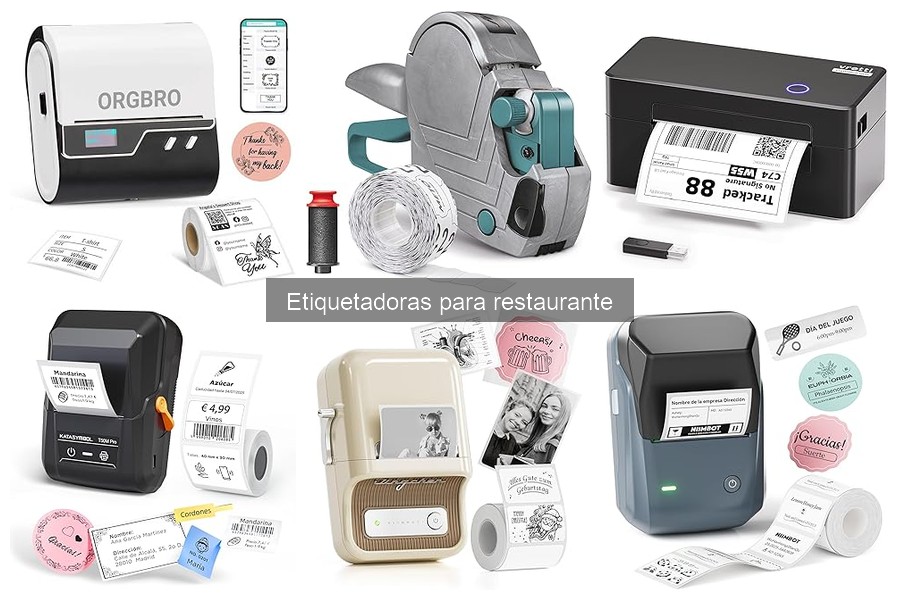 Ventajas de usar etiquetadoras en restaurantes de delivery