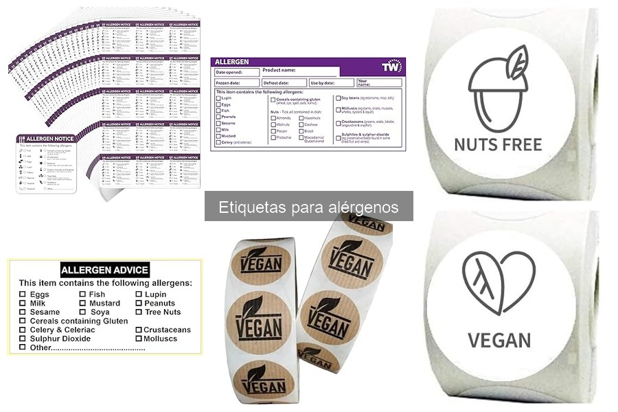 Ventajas de Usar Etiquetas para Alérgenos en Restaurantes