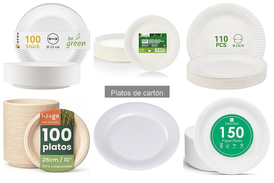Ventajas de usar platos de cartón en delivery y take away