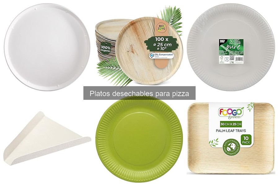 Ventajas de usar platos desechables para pizza en delivery