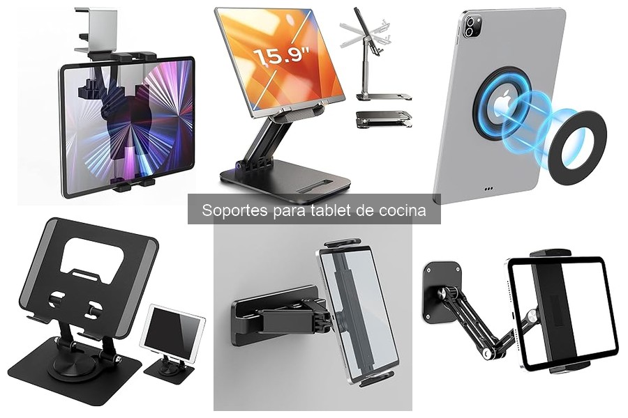 Ventajas de usar un soporte para tablet en la cocina