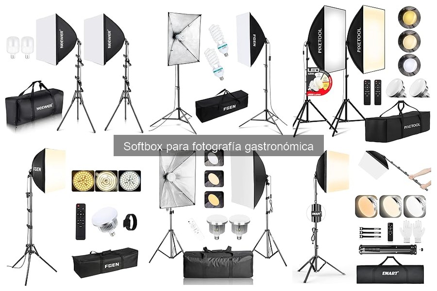 Ventajas del Softbox en Fotografía Gastronómica