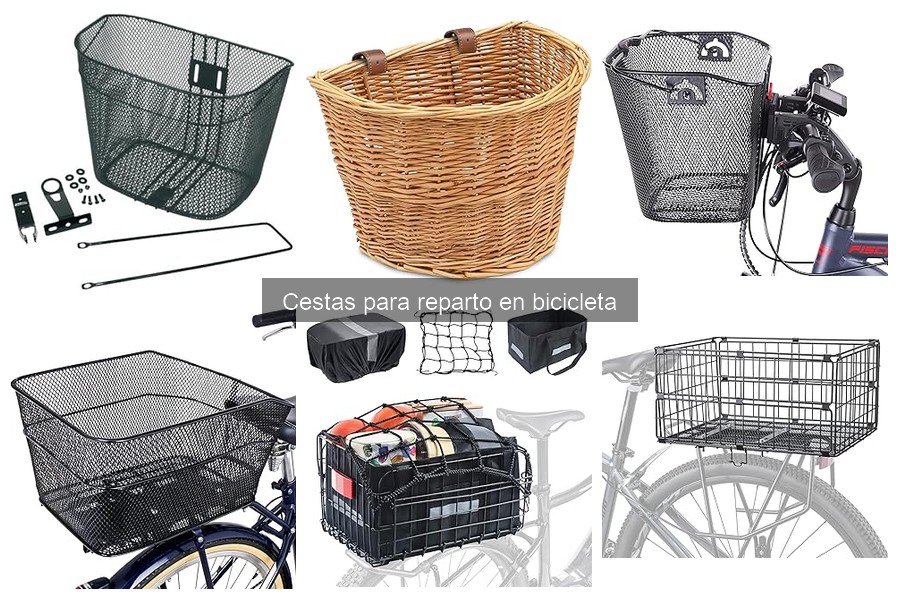 Ventajas y desventajas de cestas para reparto en bicicleta