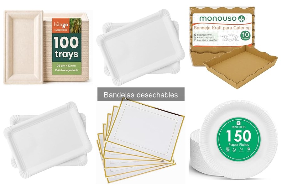 Ventajas y desventajas de las bandejas desechables para delivery