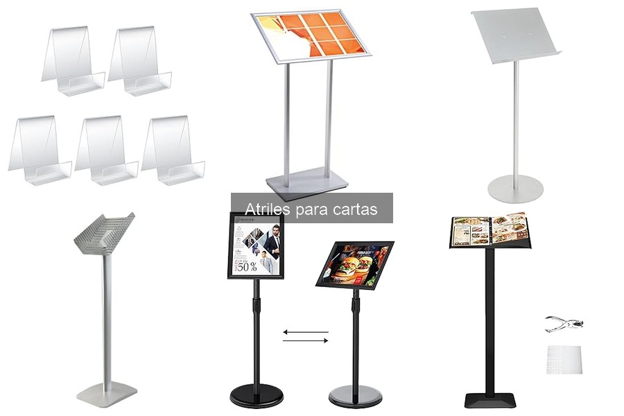 Ventajas y desventajas de los atriles para cartas en restaurantes