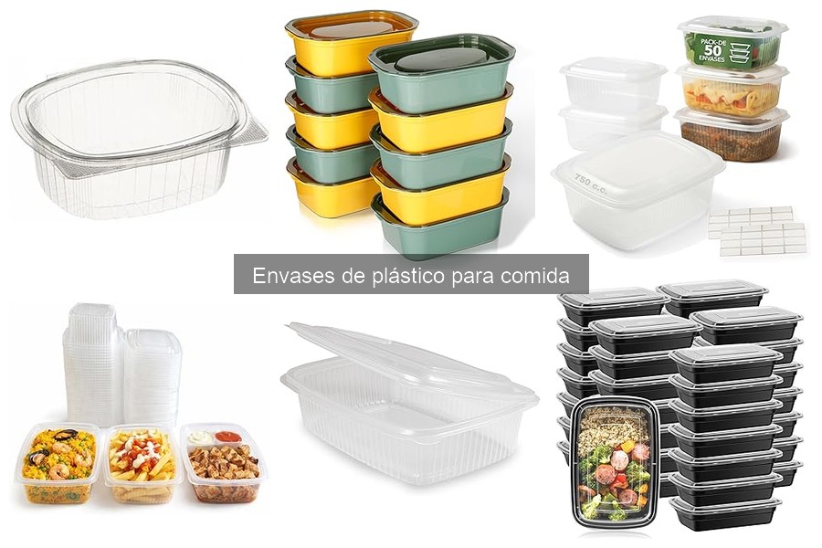 Ventajas y desventajas de los envases de plástico para comida