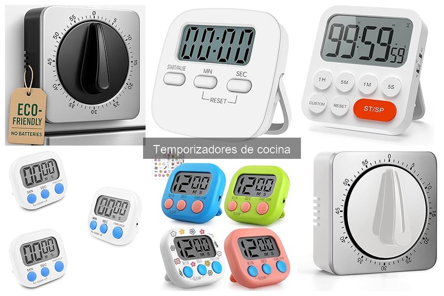 Ventajas y desventajas de temporizadores de cocina digitales vs. mecánicos
