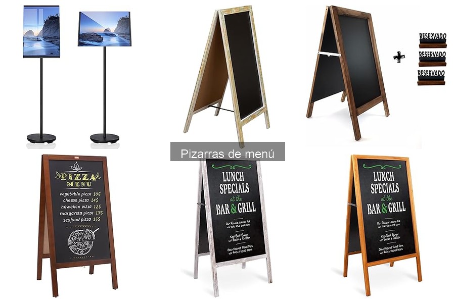 Ventajas y desventajas de usar pizarras de menú en restaurantes